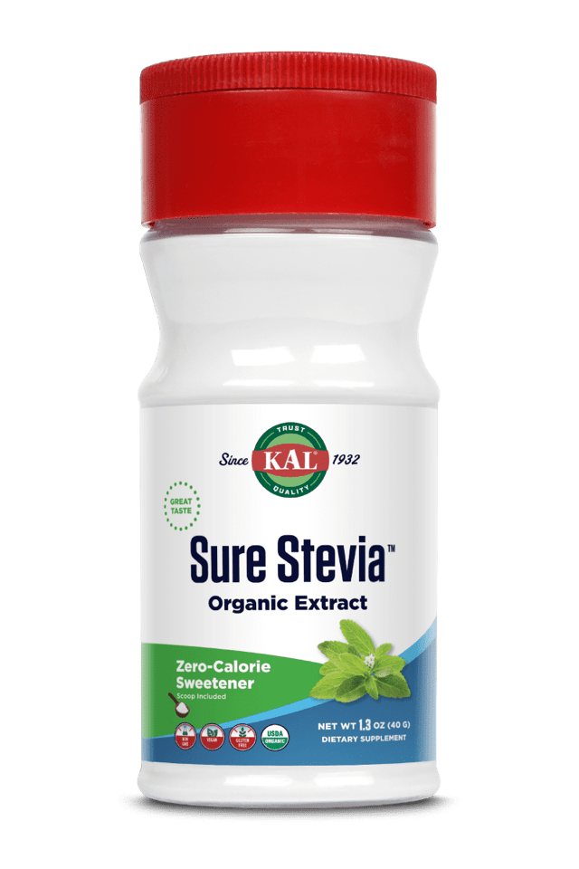 Kal - Pure Stevia Organic Extract 1.3oz Fine Powder