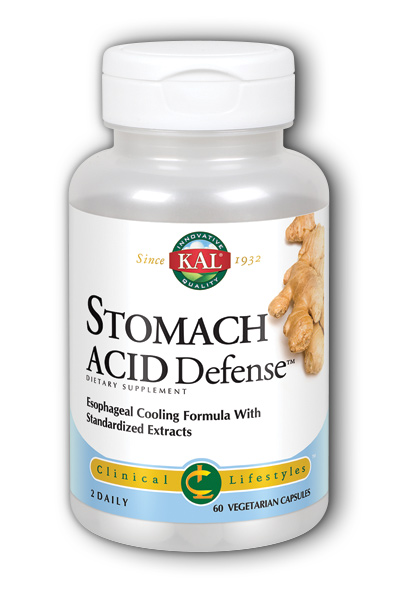Kal - Stomach Acid Defense 60ct Veg Cap-UNAVAILABLE
