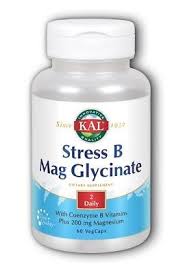 Kal - Stress B Mag Glycinate 60ct VCap-UNAVAILABLE