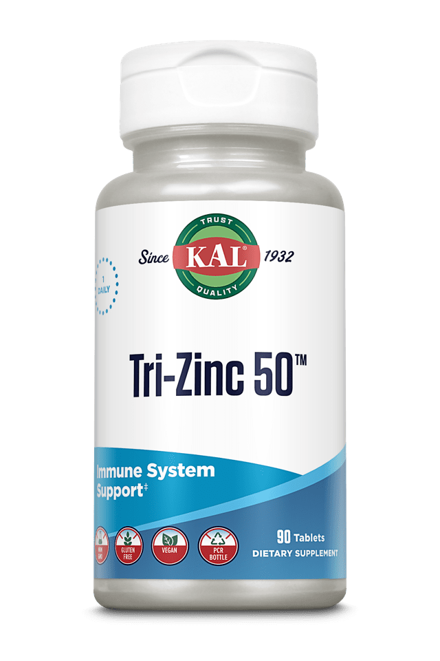 Kal - Tri-Zinc 50 90ct 50mg Tablet 