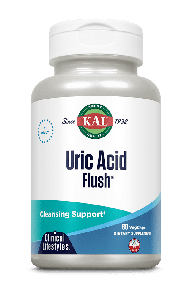 Kal - Uric Acid Flush 60ct VegCap-OUT OF STOCK