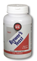 Kal - Nutritional Yeast 250ct Tablet