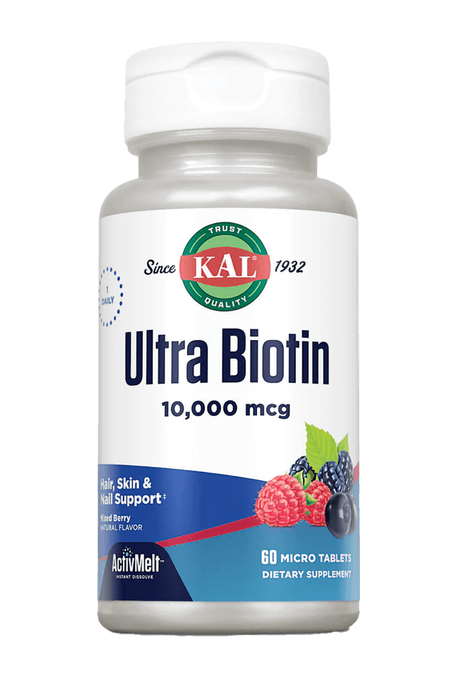 Kal - Ultra Biotin ActivMelt 60 ct 10000 Lozenge