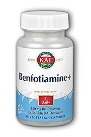 Kal - Benfotiamine+ 60ct 150mg Vegetarian Capsule