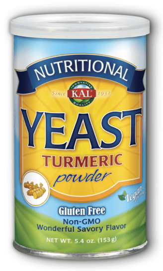 Kal - Nutritional Yeast Turmeric 5.4oz Fine Powder