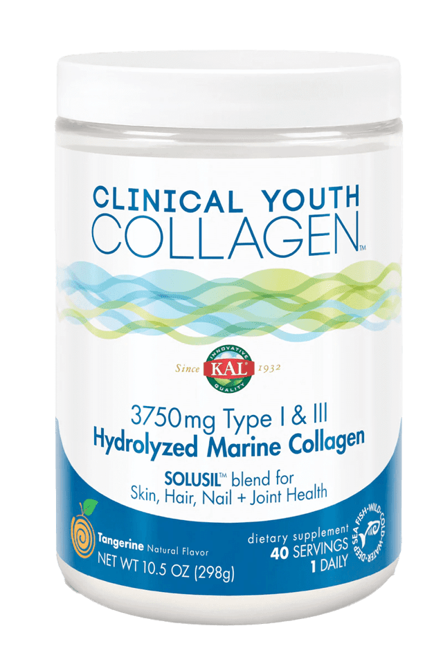 Kal - Clinical Youth Collagen Type I & III 10.5oz 5g Fine Powder