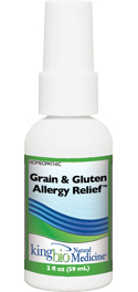 King Bio Allergy Food: Grains/Gluten 2 OZ