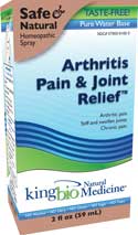 King Bio Arthritis & Joint Reief 2 OZ