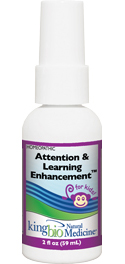 King Bio Attention & Learning Enh. 2 OZ