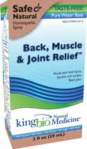 King Bio Back, Muscle & Joint Relief 2 OZ