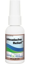 King Bio Headache Relief 2 OZ