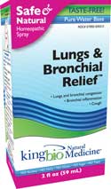 King Bio Lungs & Bronchial Relief 2 OZ
