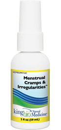King Bio Menstrual Cramps & Irr 2 OZ