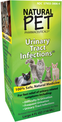 King Bio Natural Pet (Cat) Urinary Tract Infections 4 OZ-UNAVAILABLE