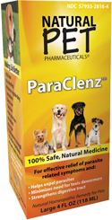 King Bio Natural Pet (Dog) ParaClenz 4 OZ