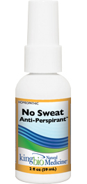 King Bio No Sweat Anti-Perspirant 2 OZ