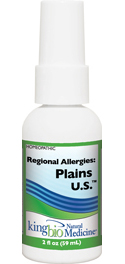 King Bio Regional Allergy Plains U.S. 2 OZ