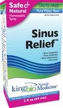 King Bio Sinus Relief 2 OZ