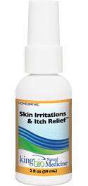 King Bio Skin Irritations & Itch Relief 2 OZ