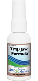King Bio TMJ/Jaw Formula 2 OZ-OUT OF STOCK