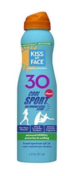 Kiss My Face - Cool Sport Mineral C-Spray 6 ounce