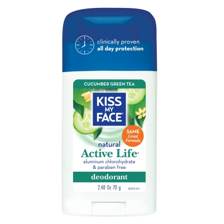 Kiss My Face - Deodorant Pf Active Life Stick Cucumber Green Tea 2.48 ounce