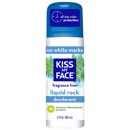 Kiss My Face - Deodorant Pf Liquid Rock Roll-On Fragrance Free 3 ounce