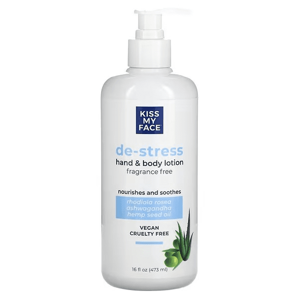 Kiss My Face Goat Milk Hand & Body Lotion (de-stress) Fragrance Free 16/oz