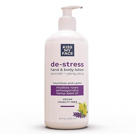 Kiss My Face Goat Milk Hand and Body Lotion (de-stress) Lavender Ylang Ylang 16/oz