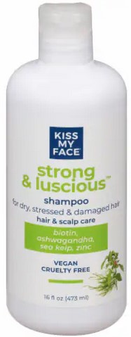 Kiss My Face - Strong & Luscious Shampoo 16 ounce