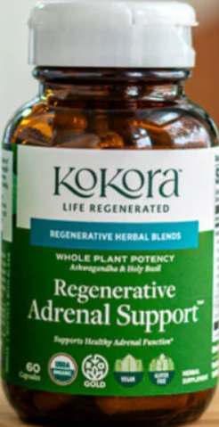 Kokora Regenerative Adrenal Support 60 caps