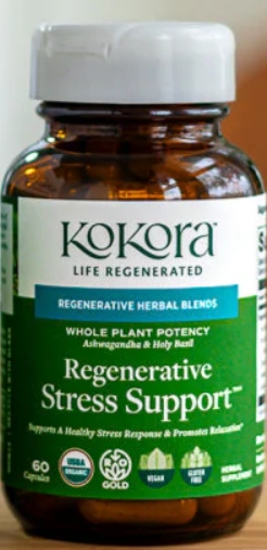 Kokora Regenerative Stress Support Organic 60 caps
