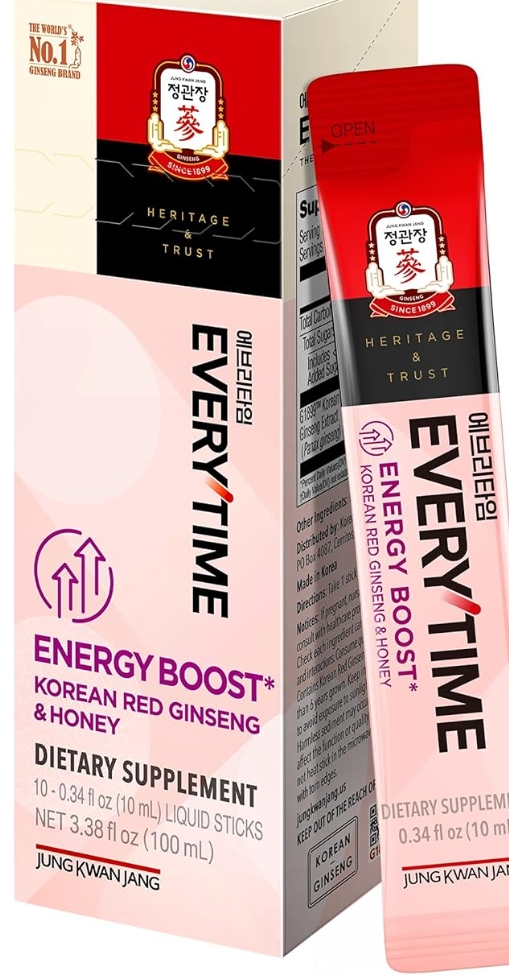 KOREA GINSENG CORP JungKwanJang Everytime Energy Boost 10 stick-pack