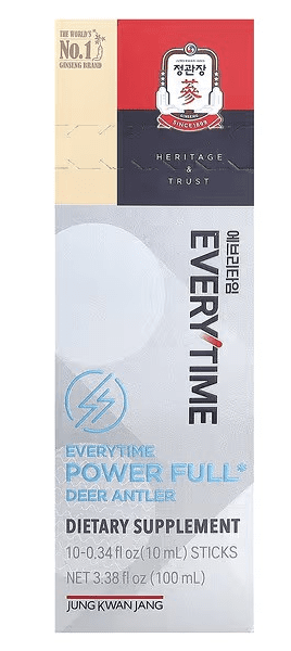 KOREA GINSENG CORP JungKwanJang Everytime Power Full Deer Antler 10 stick-pack