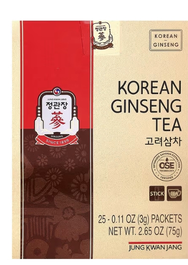 KOREA GINSENG CORP JungKwanJang Korean Red Ginseng Tea Mix 25 ct
