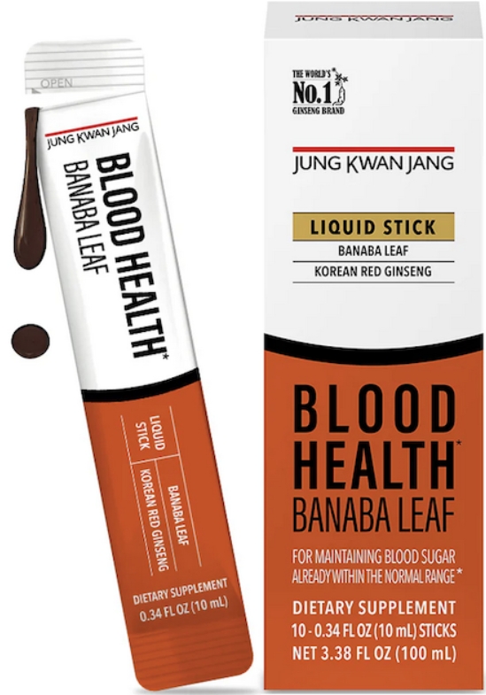 KOREA GINSENG CORP Jungkwanjang Liquid Stick Blood Health Banaba Leaf 10 stick-pack