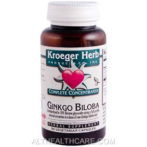 Kroeger Herb Products Gingkobiloba Complete Concentrate 90 vegicap