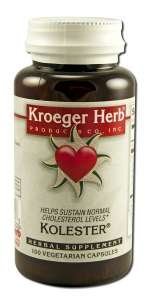 Kroeger Herb Products Kolester 100 vegicap-UNAVAILABLE