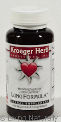 Kroeger Herb Products Lung Formula 100 vegicap
