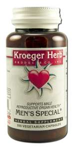 Kroeger Herb Products Men's Special 100 vegicap