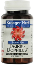 Kroeger Herb Products Taurin Dophilus 100 tablets