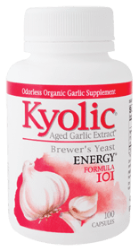 Kyolic A.G.E Formula 101 Energy with Brewers Yeast 300 caps