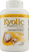 Kyolic A.G.E Formula 104 Cholesterol w/Lecithin 300 caps