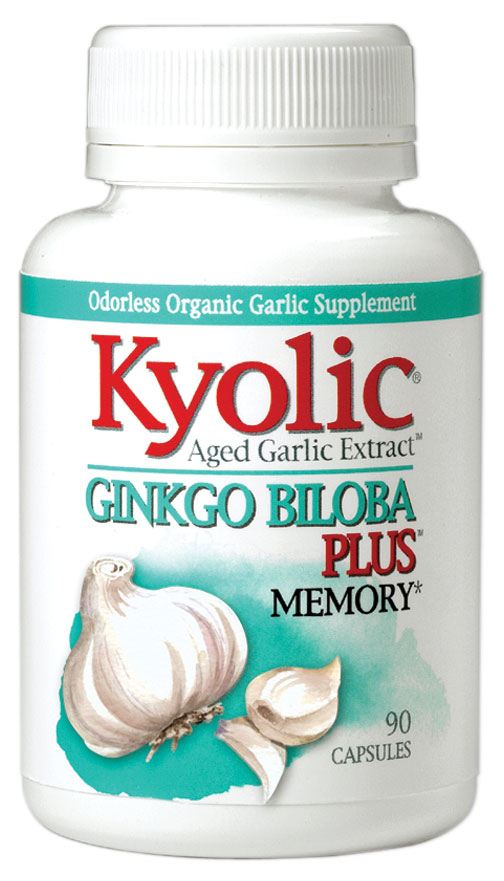 Kyolic Ginkgo Biloba Plus w/A.G.E. & S.G.E. 90 caps