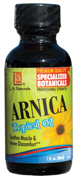 L A Naturals - Arnica Oil 1 oz