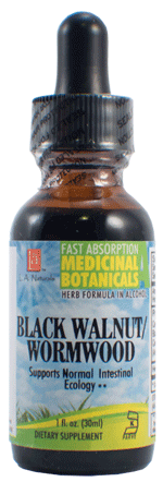 L A Naturals - Black Walnut & Wormwood 1 oz  TEMPORARILY UNAVAILABLE