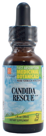 L A Naturals - Candida Rescue 1 oz