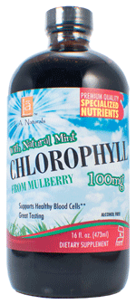 L A Naturals - Chlorophyll 100mg w/Spearmint 16 oz out of stock