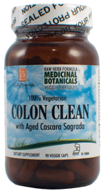 L A Naturals - Colon Cleanse Raw Formula 90 vgc