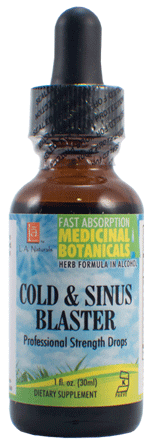 L A Naturals - Congestion & Sinus Blaster Drop 1 oz